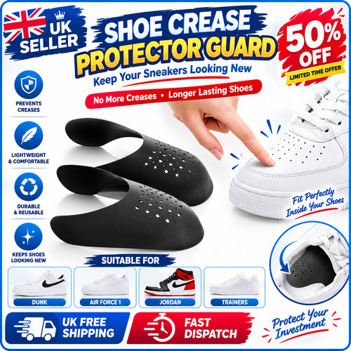 Shoe crease protector guard - crease,